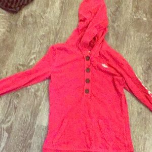 Pink Abercrombie (kids) pullover